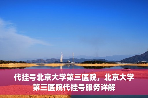 代挂号北京大学第三医院，北京大学第三医院代挂号服务详解