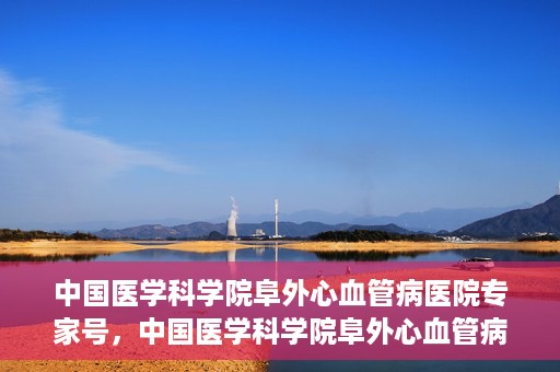 中国医学科学院阜外心血管病医院专家号，中国医学科学院阜外心血管病医院专家号解析与解读