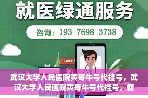 武汉大学人民医院黄哥牛号代挂号，武汉大学人民医院黄哥牛号代挂号，便捷就医背后的故事