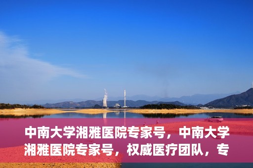 中南大学湘雅医院专家号，中南大学湘雅医院专家号，权威医疗团队，专业诊疗服务