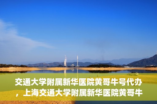 交通大学附属新华医院黄哥牛号代办，上海交通大学附属新华医院黄哥牛号代办服务解析