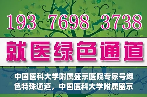 中国医科大学附属盛京医院专家号绿色特殊通道，中国医科大学附属盛京医院专家号绿色特殊通道，高效就医新选择