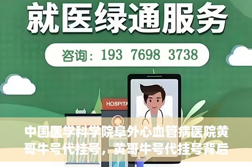 中国医学科学院阜外心血管病医院黄哥牛号代挂号，黄哥牛号代挂号背后的故事，阜外心血管病医院的探索与挑战