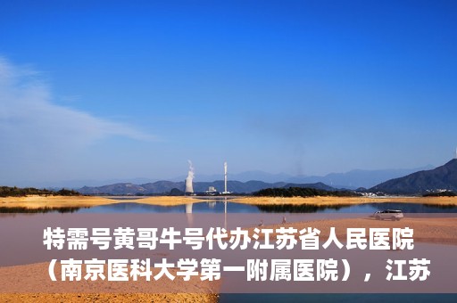 特需号黄哥牛号代办江苏省人民医院（南京医科大学第一附属医院），江苏省人民医院特需号代办服务，黄哥牛号助您轻松预约南京医科大学第一附属医院