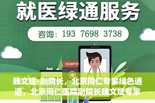 魏文斌-副院长，北京同仁专家绿色通道，北京同仁医院副院长魏文斌专家绿色通道介绍