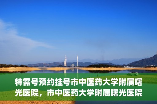 特需号预约挂号市中医药大学附属曙光医院，市中医药大学附属曙光医院特需号预约挂号服务启动