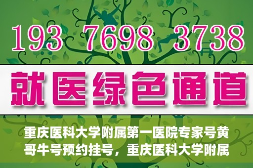 重庆医科大学附属第一医院专家号黄哥牛号预约挂号，重庆医科大学附属第一医院专家黄哥牛号——预约挂号攻略