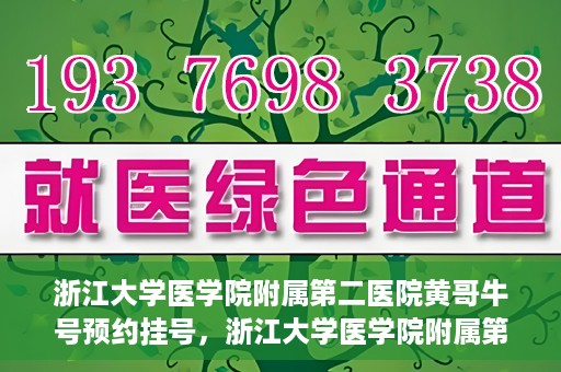 浙江大学医学院附属第二医院黄哥牛号预约挂号，浙江大学医学院附属第二医院黄哥名医牛号预约挂号攻略