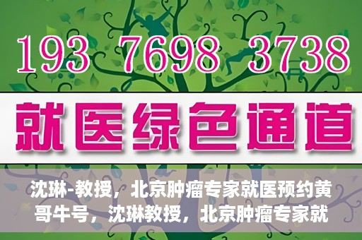 沈琳-教授，北京肿瘤专家就医预约黄哥牛号，沈琳教授，北京肿瘤专家就医预约热线背后的权威力量