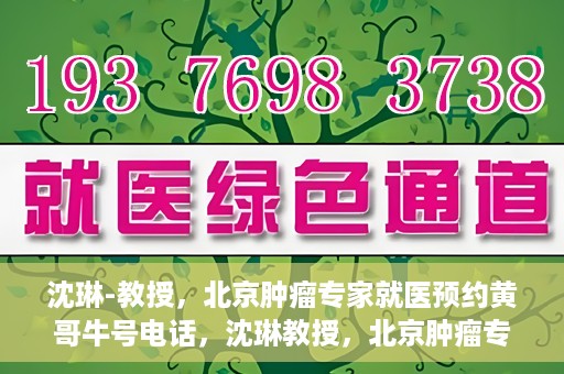 沈琳-教授，北京肿瘤专家就医预约黄哥牛号电话，沈琳教授，北京肿瘤专家预约热线，黄哥牛号电话直达就医通道