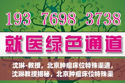 沈琳-教授，北京肿瘤床位特殊渠道，沈琳教授揭秘，北京肿瘤床位特殊渠道解析