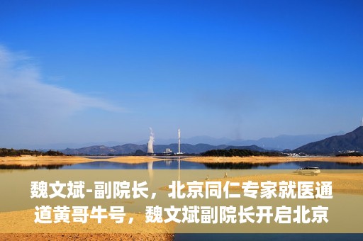 魏文斌-副院长，北京同仁专家就医通道黄哥牛号，魏文斌副院长开启北京同仁专家就医新通道，黄哥牛号引领就医新风尚