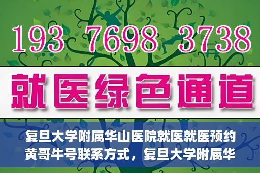 复旦大学附属华山医院就医就医预约黄哥牛号联系方式，复旦大学附属华山医院就医预约指南，黄哥牛号联系方式全解析