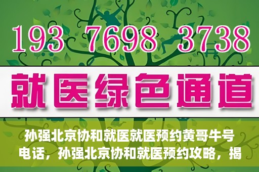 孙强北京协和就医就医预约黄哥牛号电话，孙强北京协和就医预约攻略，揭秘黄哥牛号预约电话