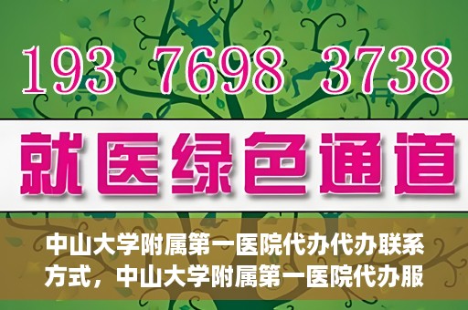 中山大学附属第一医院代办代办联系方式，中山大学附属第一医院代办服务联系方式揭秘