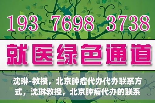 沈琳-教授，北京肿瘤代办代办联系方式，沈琳教授，北京肿瘤代办的联系渠道揭秘