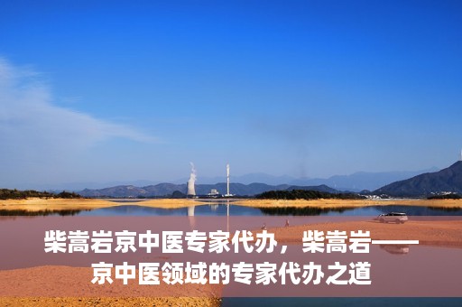 柴嵩岩京中医专家代办，柴嵩岩——京中医领域的专家代办之道