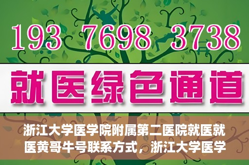 浙江大学医学院附属第二医院就医就医黄哥牛号联系方式，浙江大学医学院附属第二医院就医指南，黄哥牛号联系方式揭秘