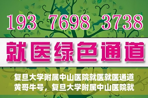 复旦大学附属中山医院就医就医通道黄哥牛号，复旦大学附属中山医院就医通道揭秘，黄哥牛号领航健康之路