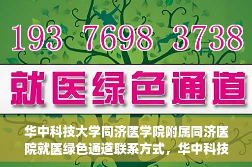 华中科技大学同济医学院附属同济医院就医绿色通道联系方式，华中科技大学同济医院就医绿色通道联系方式及流程简介