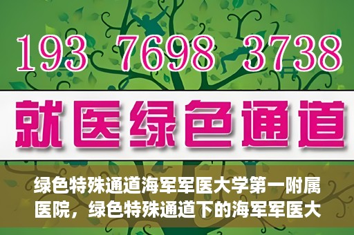 绿色特殊通道海军军医大学第一附属医院，绿色特殊通道下的海军军医大学第一附属医院探索与实践