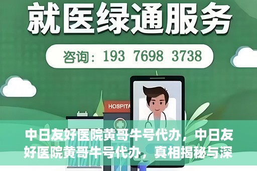 中日友好医院黄哥牛号代办，中日友好医院黄哥牛号代办，真相揭秘与深度解析