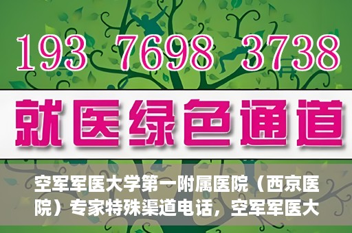 空军军医大学第一附属医院（西京医院）专家特殊渠道电话，空军军医大学第一附属医院（西京医院）专家特殊渠道联系电话揭秘