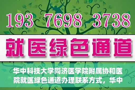 华中科技大学同济医学院附属协和医院就医绿色通道办理联系方式，华中科技大学同济医学院附属协和医院就医绿色通道联系指南