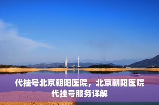 代挂号北京朝阳医院，北京朝阳医院代挂号服务详解