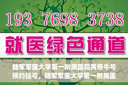 陆军军医大学第一附属医院黄哥牛号预约挂号，陆军军医大学第一附属医院黄哥牛号预约挂号指南，轻松挂号，健康无忧！