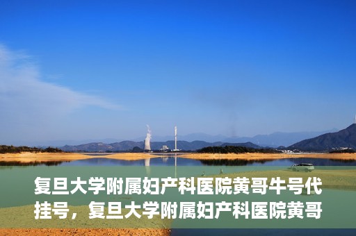 复旦大学附属妇产科医院黄哥牛号代挂号，复旦大学附属妇产科医院黄哥牛号代挂号攻略解析