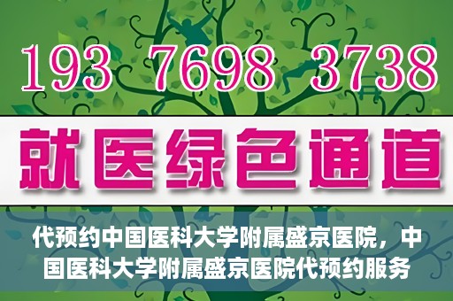 代预约中国医科大学附属盛京医院，中国医科大学附属盛京医院代预约服务指南