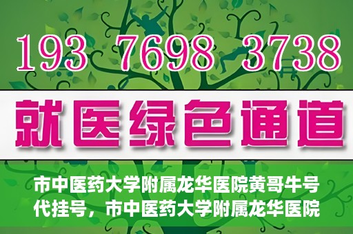 市中医药大学附属龙华医院黄哥牛号代挂号，市中医药大学附属龙华医院黄哥牛号代挂号服务解析