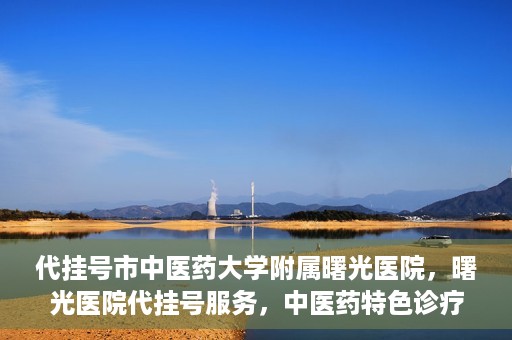 代挂号市中医药大学附属曙光医院，曙光医院代挂号服务，中医药特色诊疗体验之旅