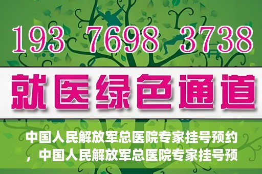 中国人民解放军总医院专家挂号预约，中国人民解放军总医院专家挂号预约攻略