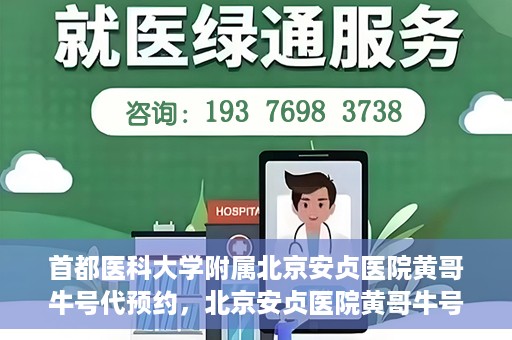 首都医科大学附属北京安贞医院黄哥牛号代预约，北京安贞医院黄哥牛号预约服务解析