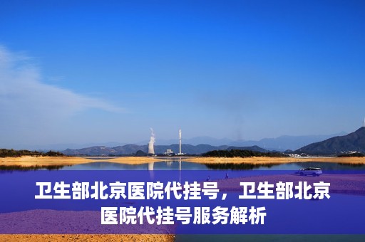 卫生部北京医院代挂号，卫生部北京医院代挂号服务解析