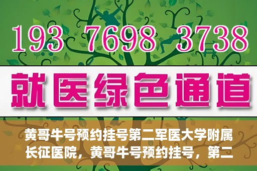 黄哥牛号预约挂号第二军医大学附属长征医院，黄哥牛号预约挂号，第二军医大学附属长征医院就医新体验