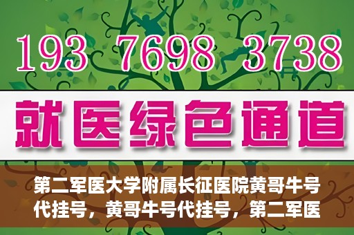 第二军医大学附属长征医院黄哥牛号代挂号，黄哥牛号代挂号，第二军医大学附属长征医院的便捷就医之路