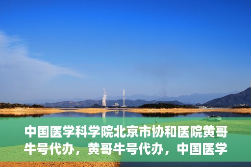 中国医学科学院北京市协和医院黄哥牛号代办，黄哥牛号代办，中国医学科学院北京市协和医院就医新途径探索
