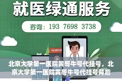 北京大学第一医院黄哥牛号代挂号，北京大学第一医院黄哥牛号代挂号背后的故事与真相探索