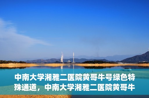 中南大学湘雅二医院黄哥牛号绿色特殊通道，中南大学湘雅二医院黄哥牛号绿色就医特殊通道解析
