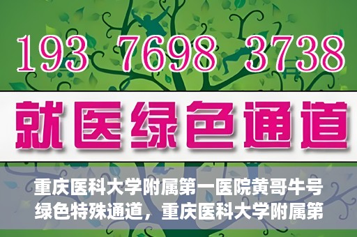重庆医科大学附属第一医院黄哥牛号绿色特殊通道，重庆医科大学附属第一医院黄哥牛号绿色特殊通道，就医新选择