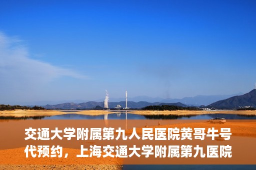 交通大学附属第九人民医院黄哥牛号代预约，上海交通大学附属第九医院黄哥预约挂号服务启动，便捷就医新选择
