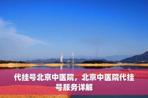 代挂号北京中医院，北京中医院代挂号服务详解