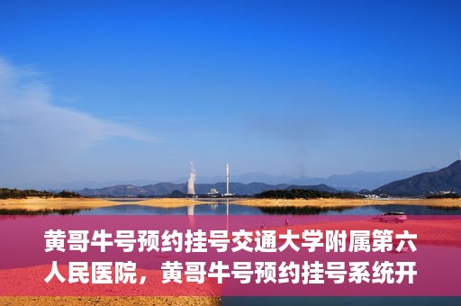 黄哥牛号预约挂号交通大学附属第六人民医院，黄哥牛号预约挂号系统开通，交通大学附属第六人民医院挂号服务上线
