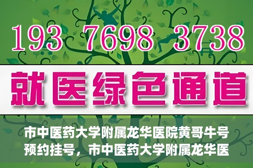 市中医药大学附属龙华医院黄哥牛号预约挂号，市中医药大学附属龙华医院黄哥牛号预约挂号攻略揭秘