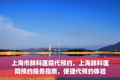 上海市肺科医院代预约，上海肺科医院预约服务指南，便捷代预约体验