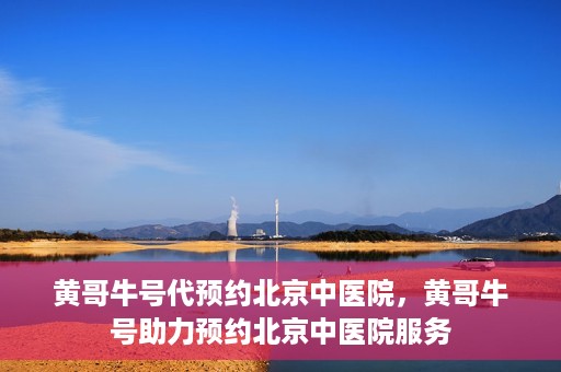 黄哥牛号代预约北京中医院，黄哥牛号助力预约北京中医院服务
