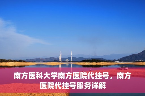 南方医科大学南方医院代挂号，南方医院代挂号服务详解